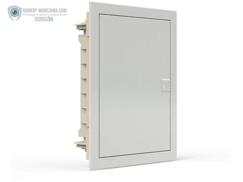 PLASTIKOWA OBUDOWA INSTALACYJNA Z DRZWIAMI METALOWYMI, PODTYNK., IP40, 1 RZĄD, 12 MODUŁÓW Noark PMF 12 107101