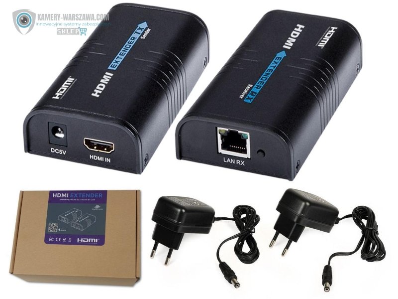 Konwerter sygnału HDMI na IP SPH-HIPv4 Multicast zestaw