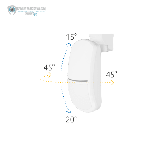 SATEL DUALNA CZUJKA RUCHU PIR+MW SLIM-DUAL-PRO