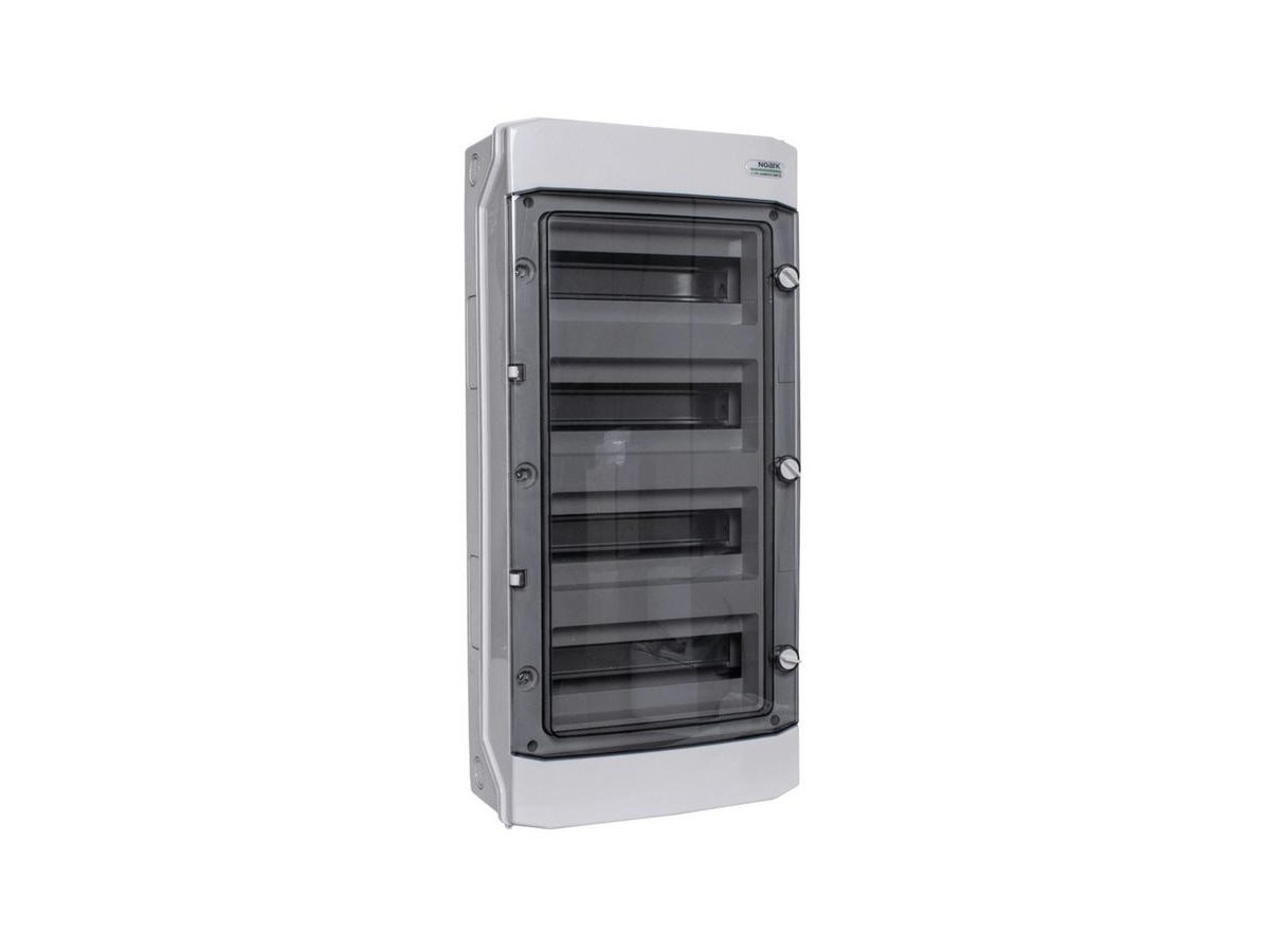 PLASTIKOWA OBUDOWA INSTALACYJNA Natynkowa IP65 4X12 modułów. PHS 48T NOARK 110814