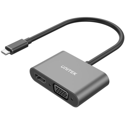 Unitek Adapter USB-C na HDMI 4K i VGA FullHD