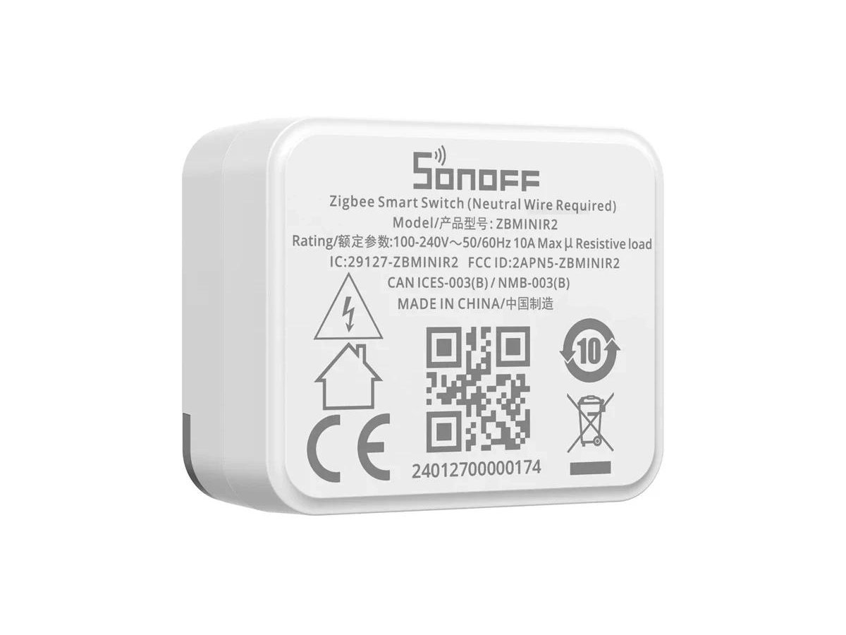 Inteligentny przełącznik ZigBee Sonoff ZBMINIR2