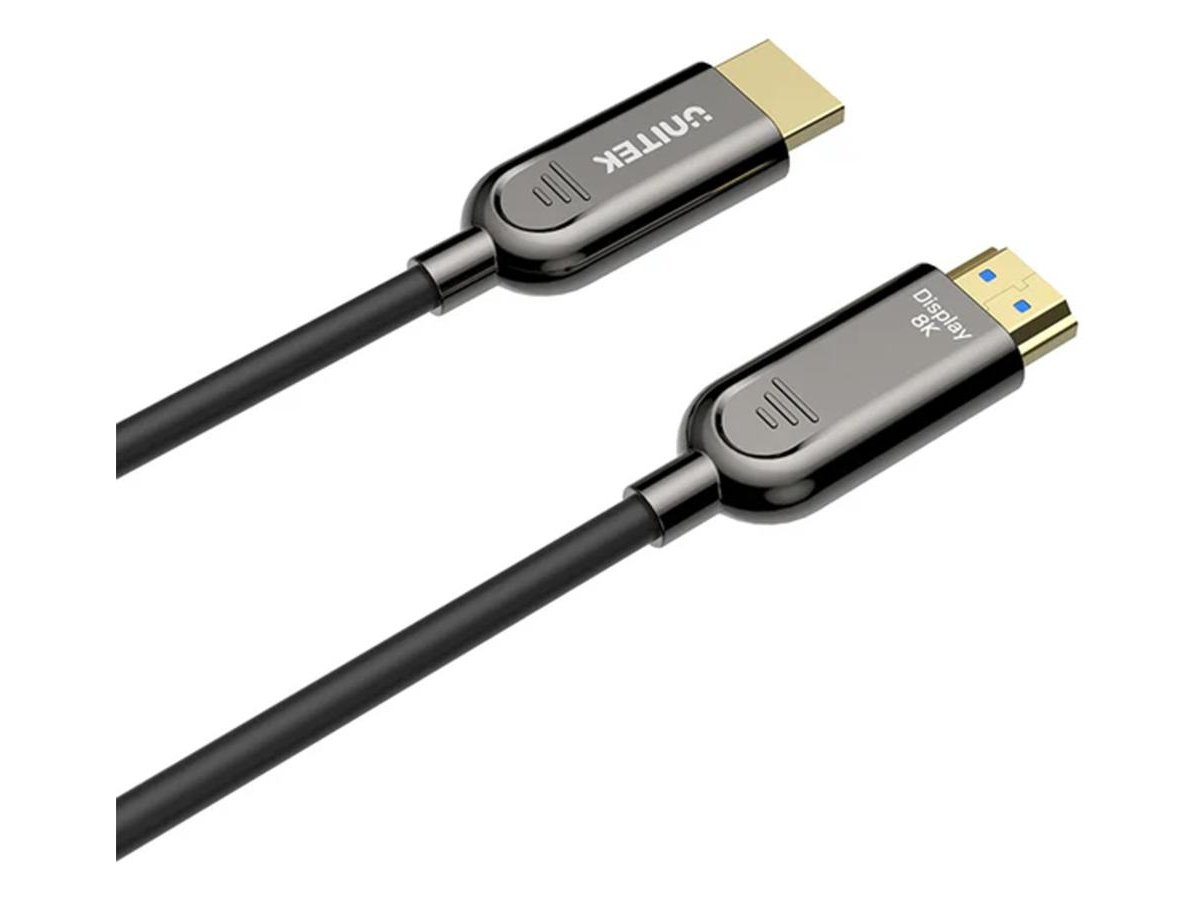 Unitek Kabel optyczny HDMI 2.1 AOC 8K 120Hz 3m