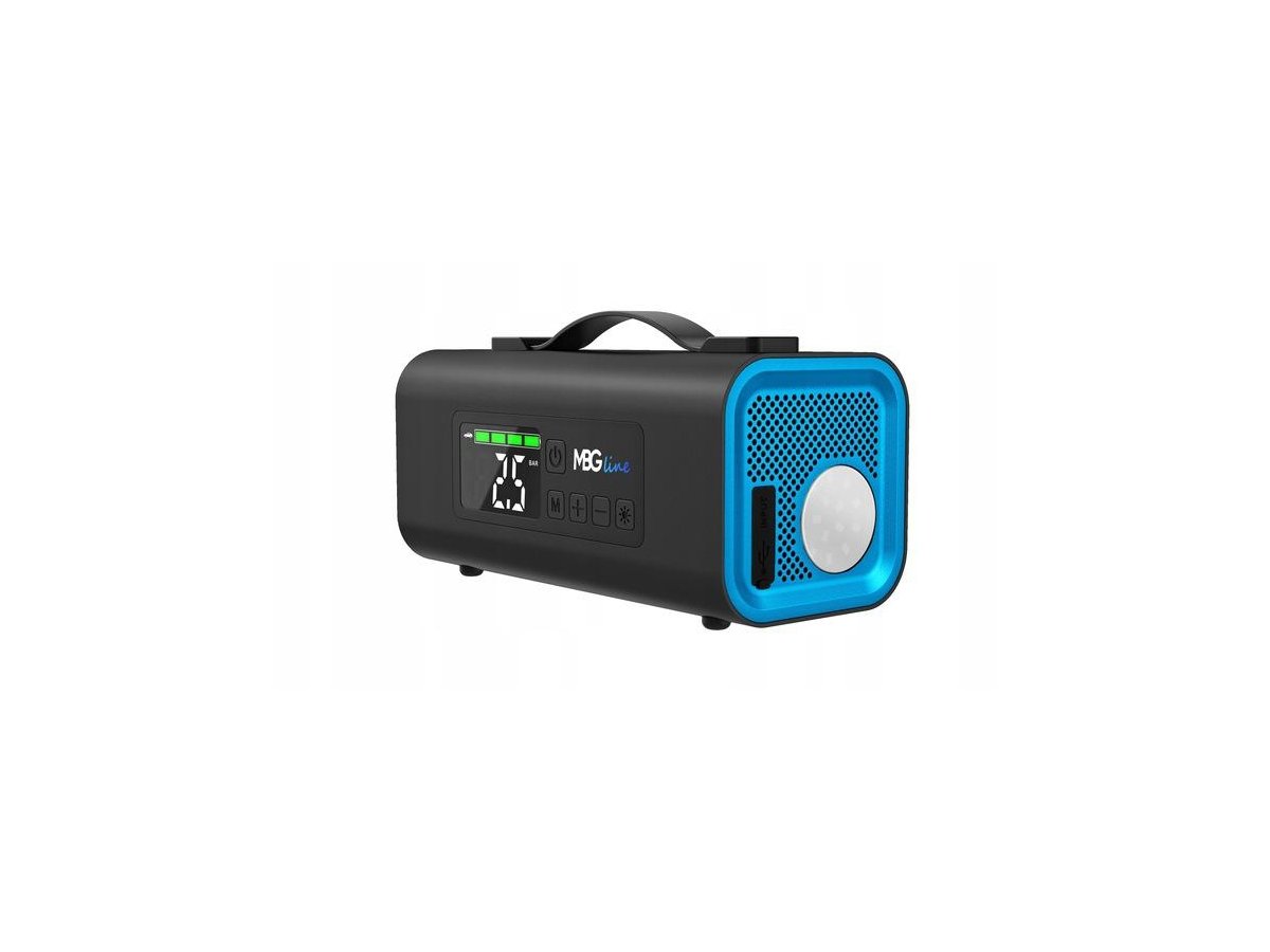 Jump Starter Booster 54,76Wh PD30W Kompresor Samochodowy Dmuchawa Powerbank