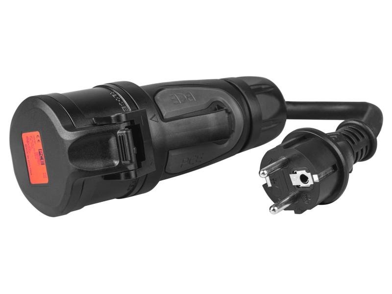 PRZEJŚCIOWKA ADAPTER SIŁOWY Green Cell CZERWONY CEE 16A 400V 5P DO SCHUKO 230V EVAK01