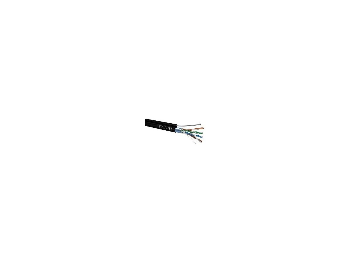 KABEL SKRĘTKA SOLARIX CAT.5E F/UTP UV SUCHY Z LINKĄ NOŚNĄ 305m
