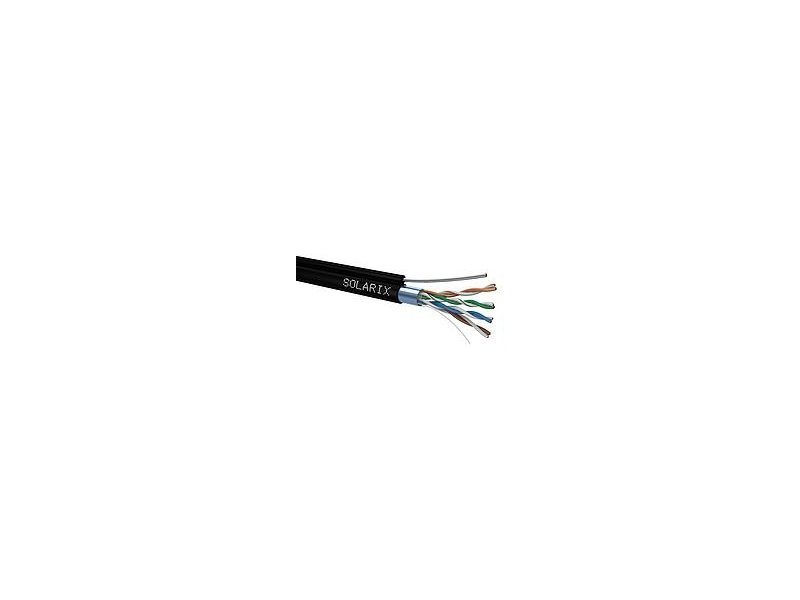 KABEL SKRĘTKA SOLARIX CAT.5E F/UTP UV SUCHY Z LINKĄ NOŚNĄ 305m