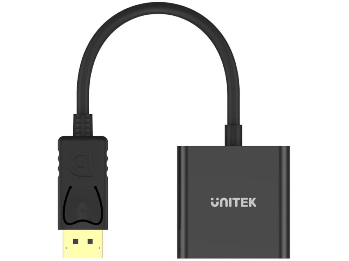 Adapter Unitek Y-5118E DisplayPort na VGA FullHD