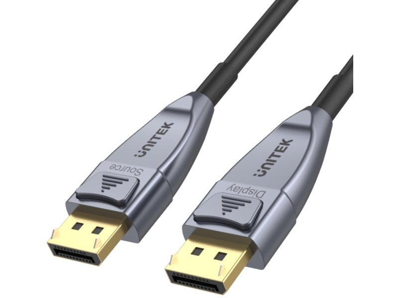 Unitek kabel optyczny DisplayPort 1.4 AOC 8K 15m