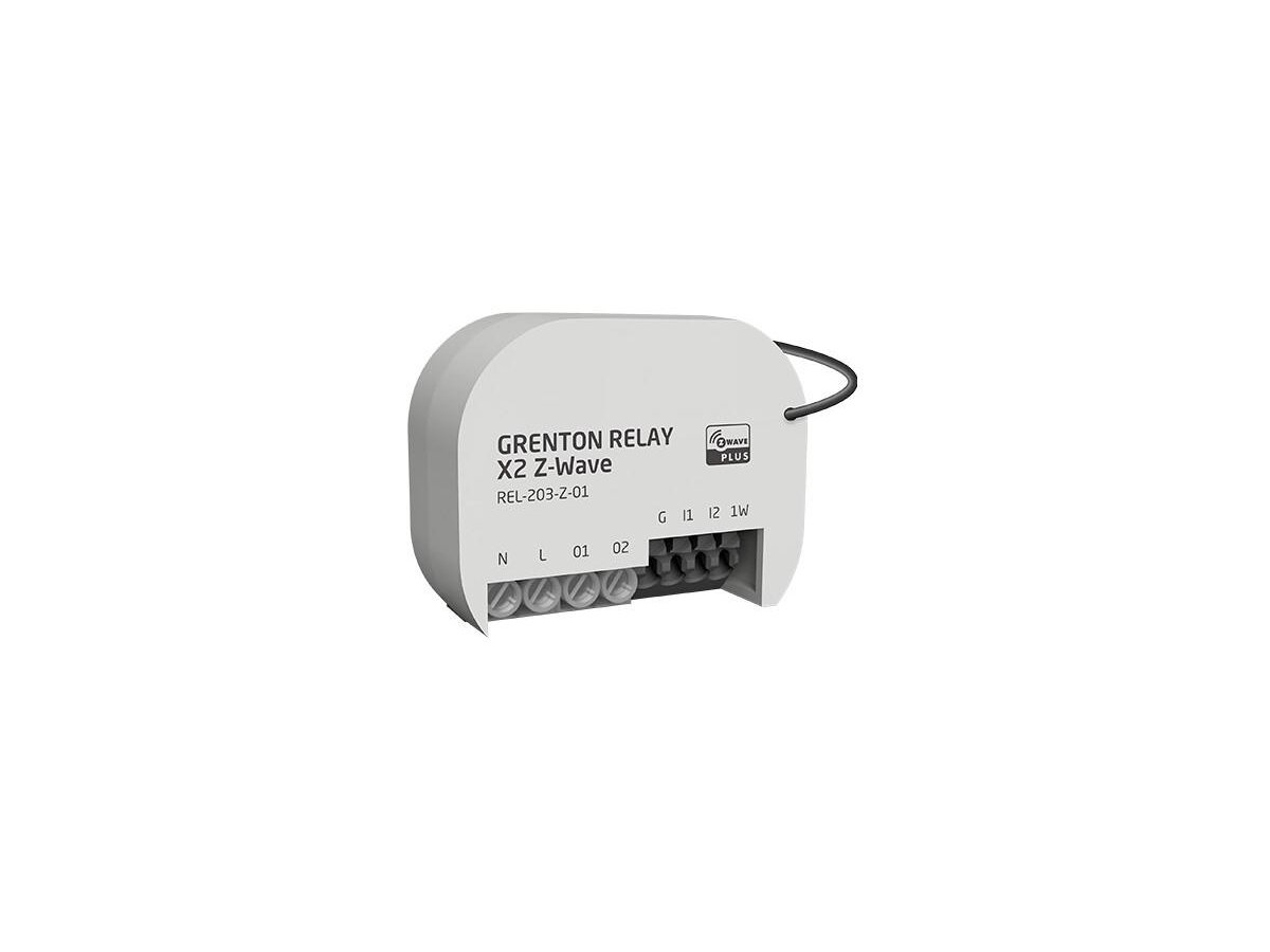 Moduł przekaźnikowy RELAYx2 Z-Wave Grenton