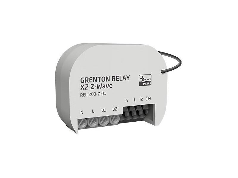 Moduł przekaźnikowy RELAYx2 Z-Wave Grenton