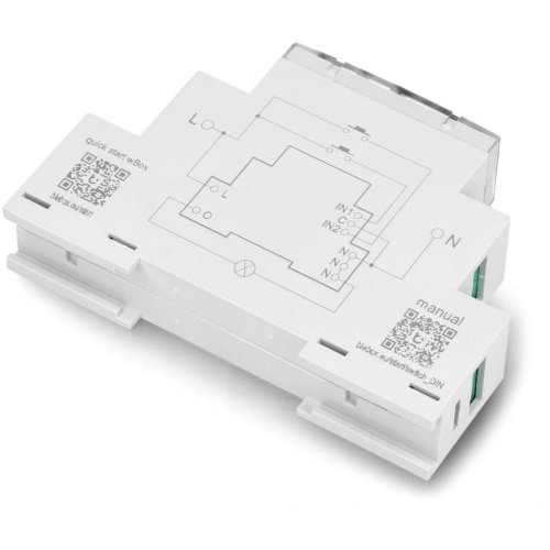 Moduł przekaźnikowy switchbox din Blebox