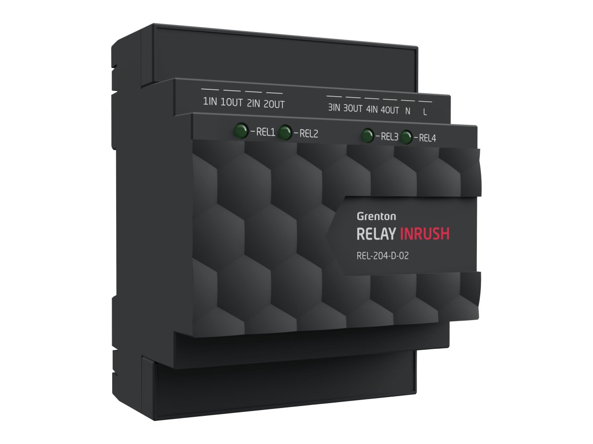 Moduł oświetelniowy RELAY 4HP INRUSH Grenton
