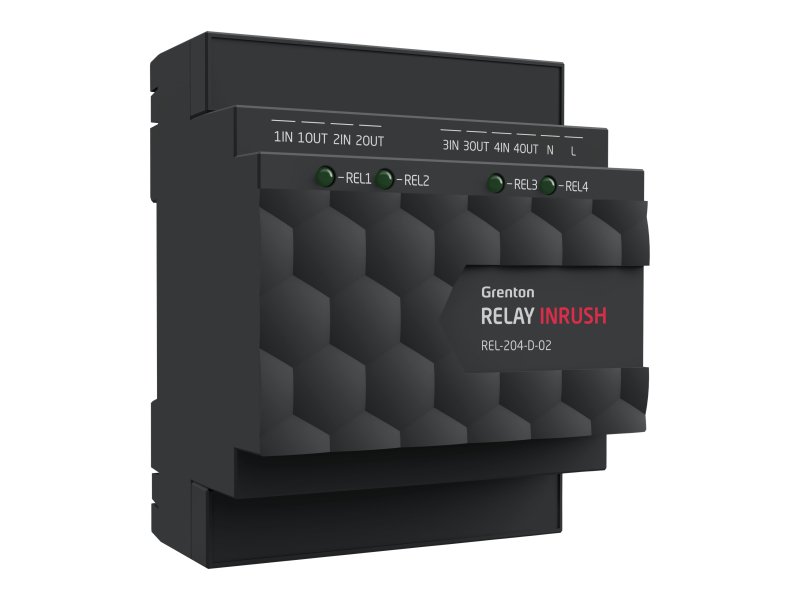 Moduł oświetelniowy RELAY 4HP INRUSH Grenton