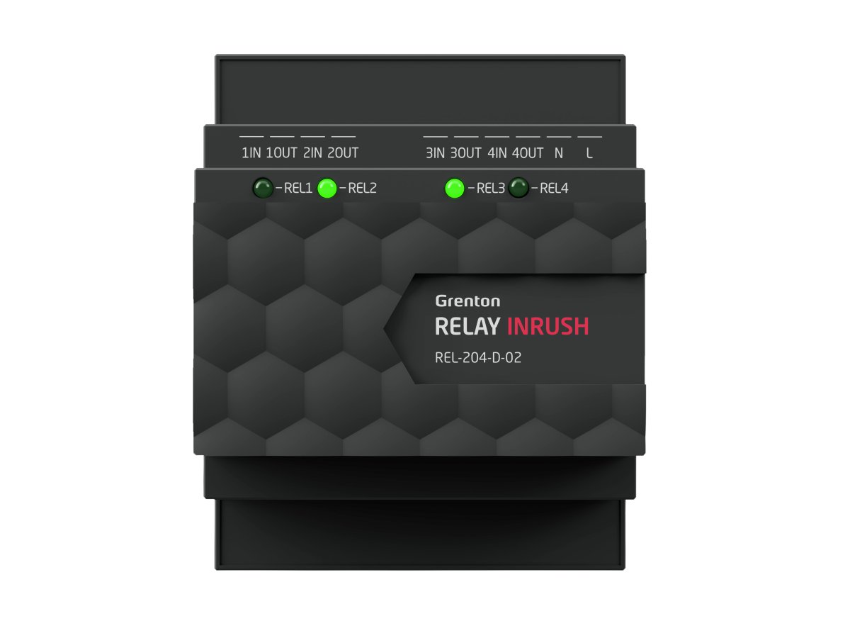 Moduł oświetelniowy RELAY 4HP INRUSH Grenton