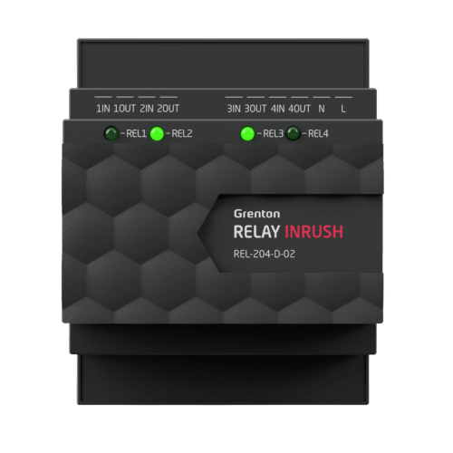 Moduł oświetelniowy RELAY 4HP INRUSH Grenton
