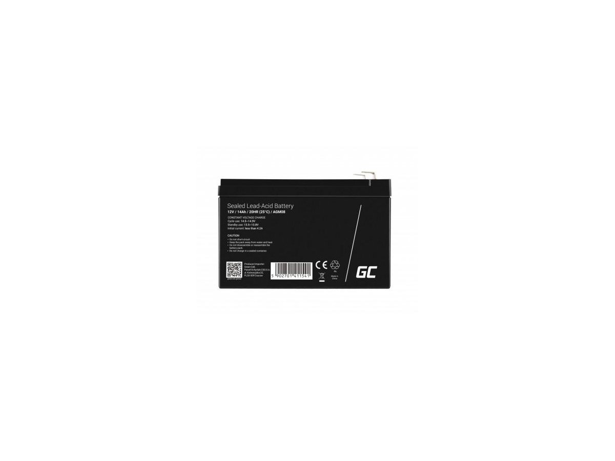 AKUMULATOR AGM Green Cell VRLA 12V 14Ah
