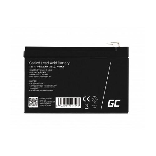 AKUMULATOR AGM Green Cell VRLA 12V 14Ah