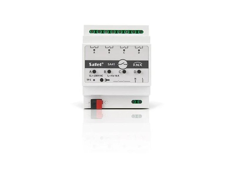 SATEL KNX 4-kanałowy aktor przełączający KNX-SA41