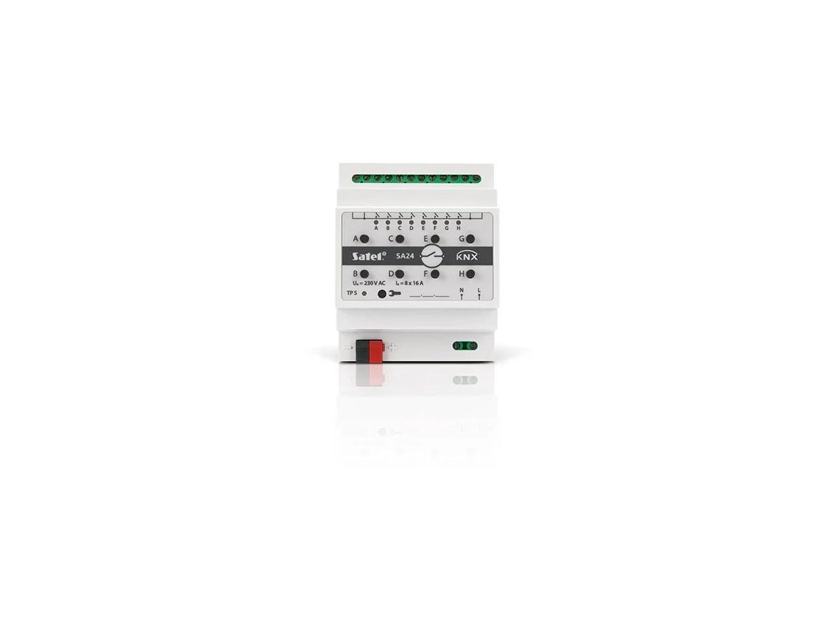 SATEL KNX 8-kanałowy aktor przełączający KNX-SA24