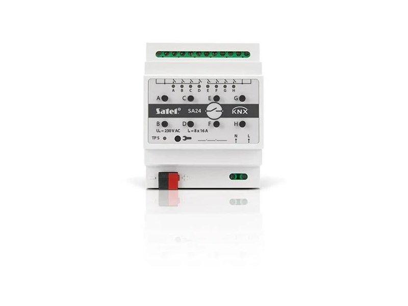 SATEL KNX 8-kanałowy aktor przełączający KNX-SA24