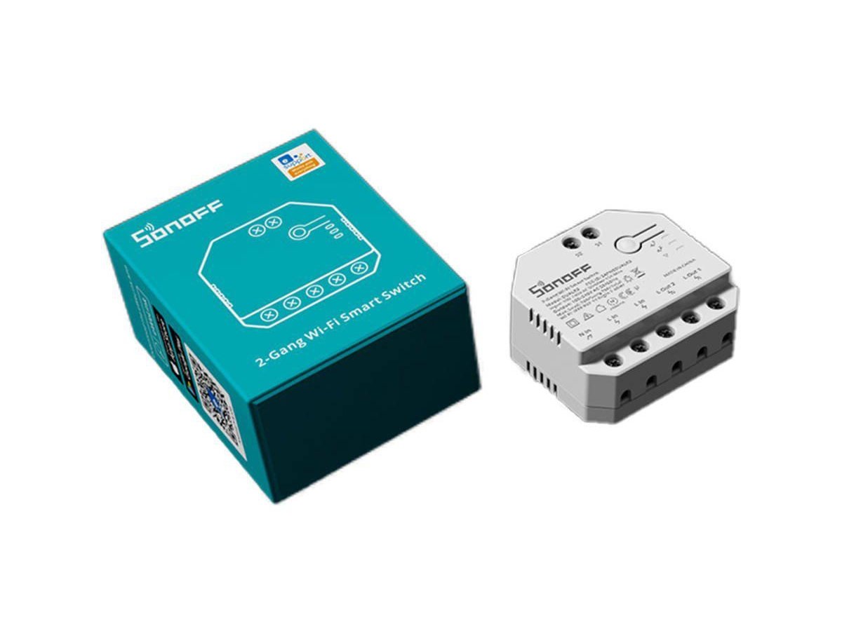 SONOFF sterownik 2-kanałowy roletowy 10A WiFi DUAL R3
