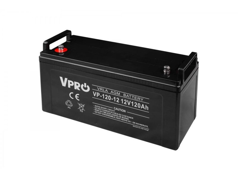 Akumulator VOLT POLSKA AGM VPRO 12V 120Ah VRLA Bezobsługowy