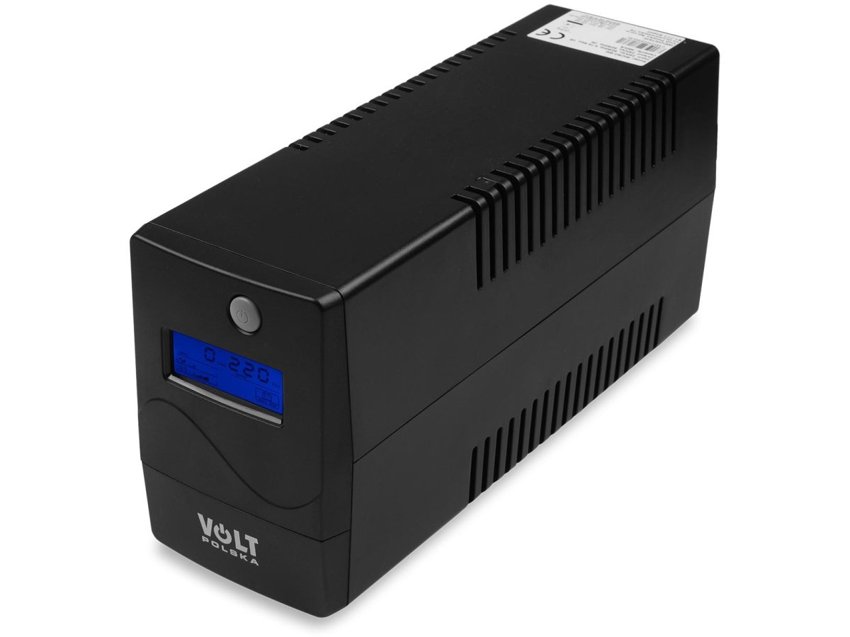 UPS ZASILACZ AWARYJNY VOLT POLSKA MICRO 1000VA 600W 1x9ah