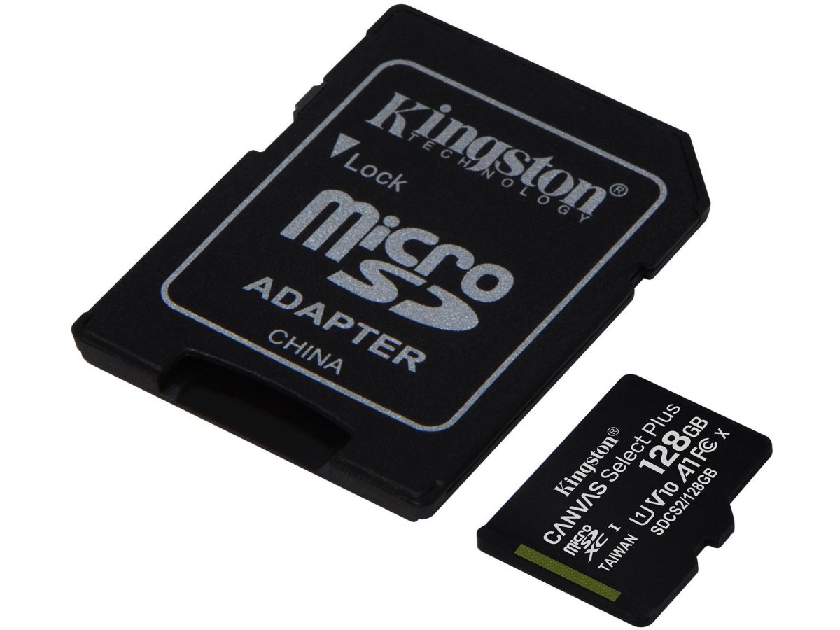 Karta pamięci microSD Kingston Canvas Select Plus microSDXC C10 UHS-I 128GB
