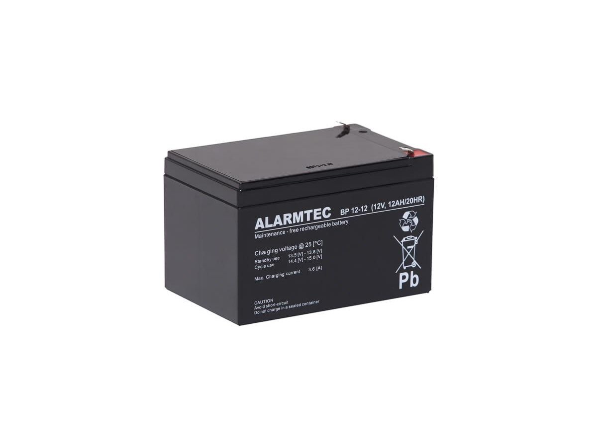Akumulator AGM ALARMTEC serii BP 12V 12Ah