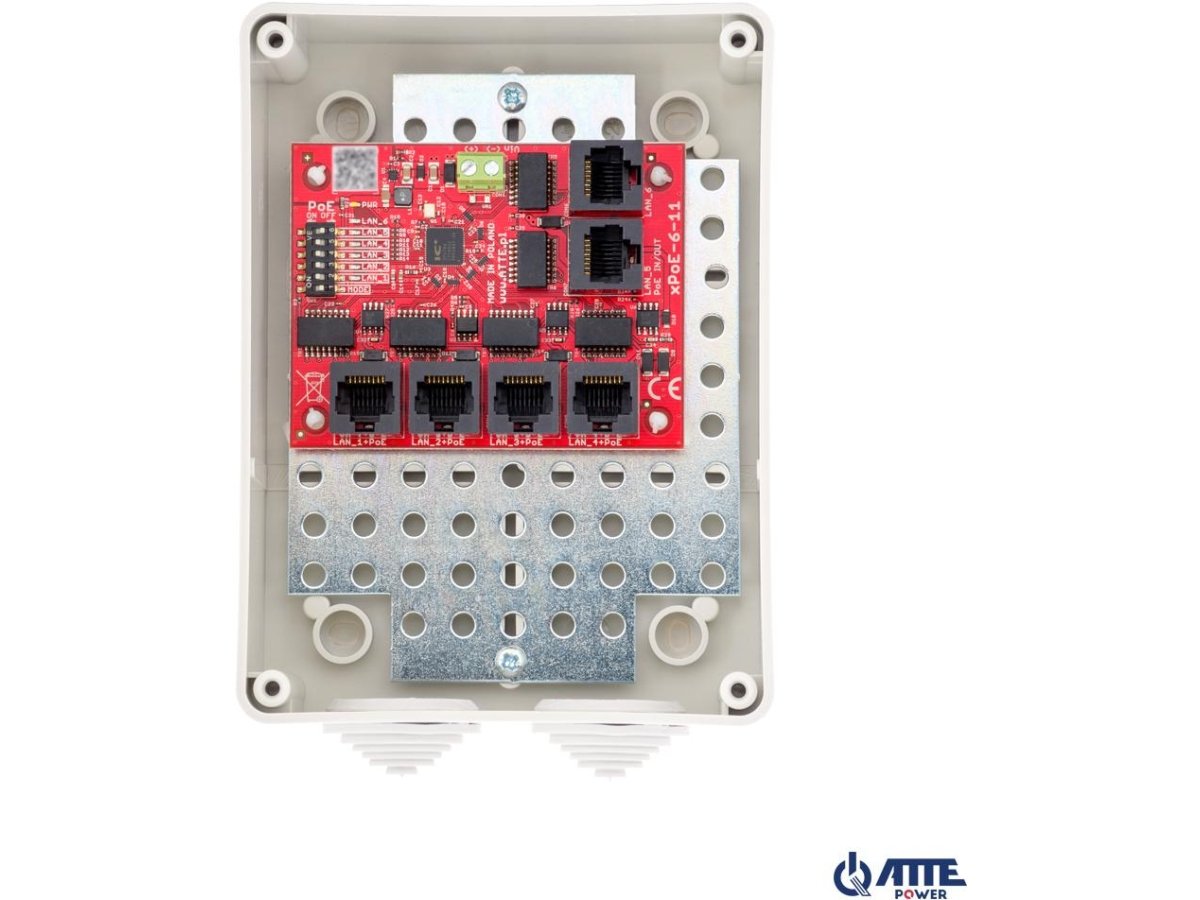 SWITCH 6-PORTOWY POE ATTE xPoE-6-11-S3