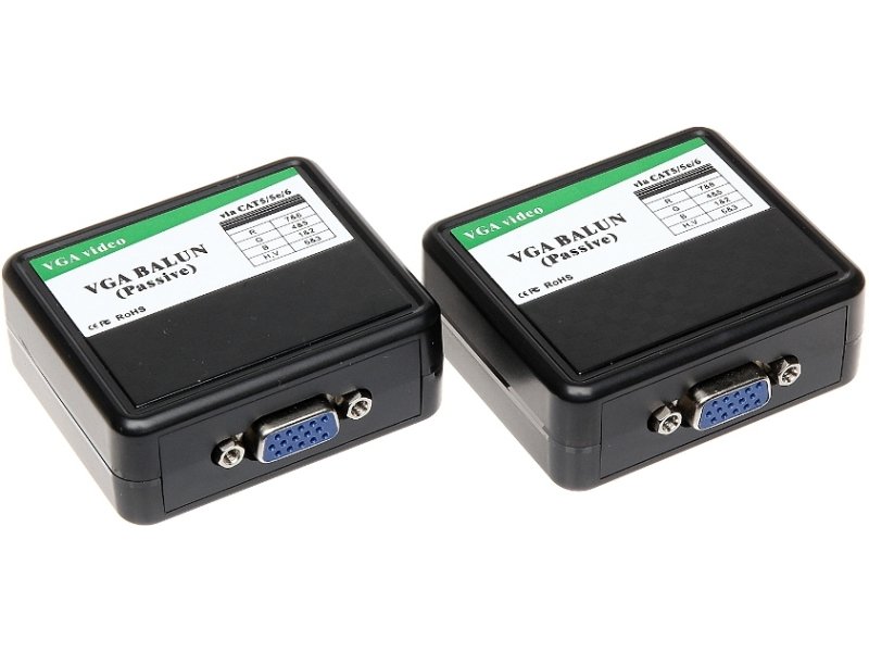 EXTENDER VGA-EX-30 VGA PO SKRĘTCE DO 180M.