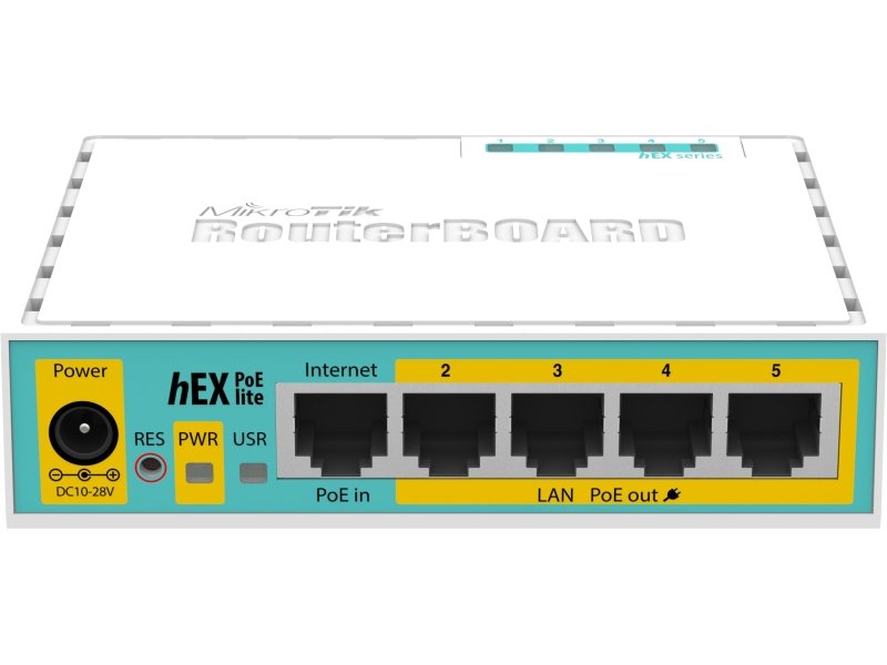 MIKROTIK ROUTERBOARD hEX PoE lite (RB750UPr2)