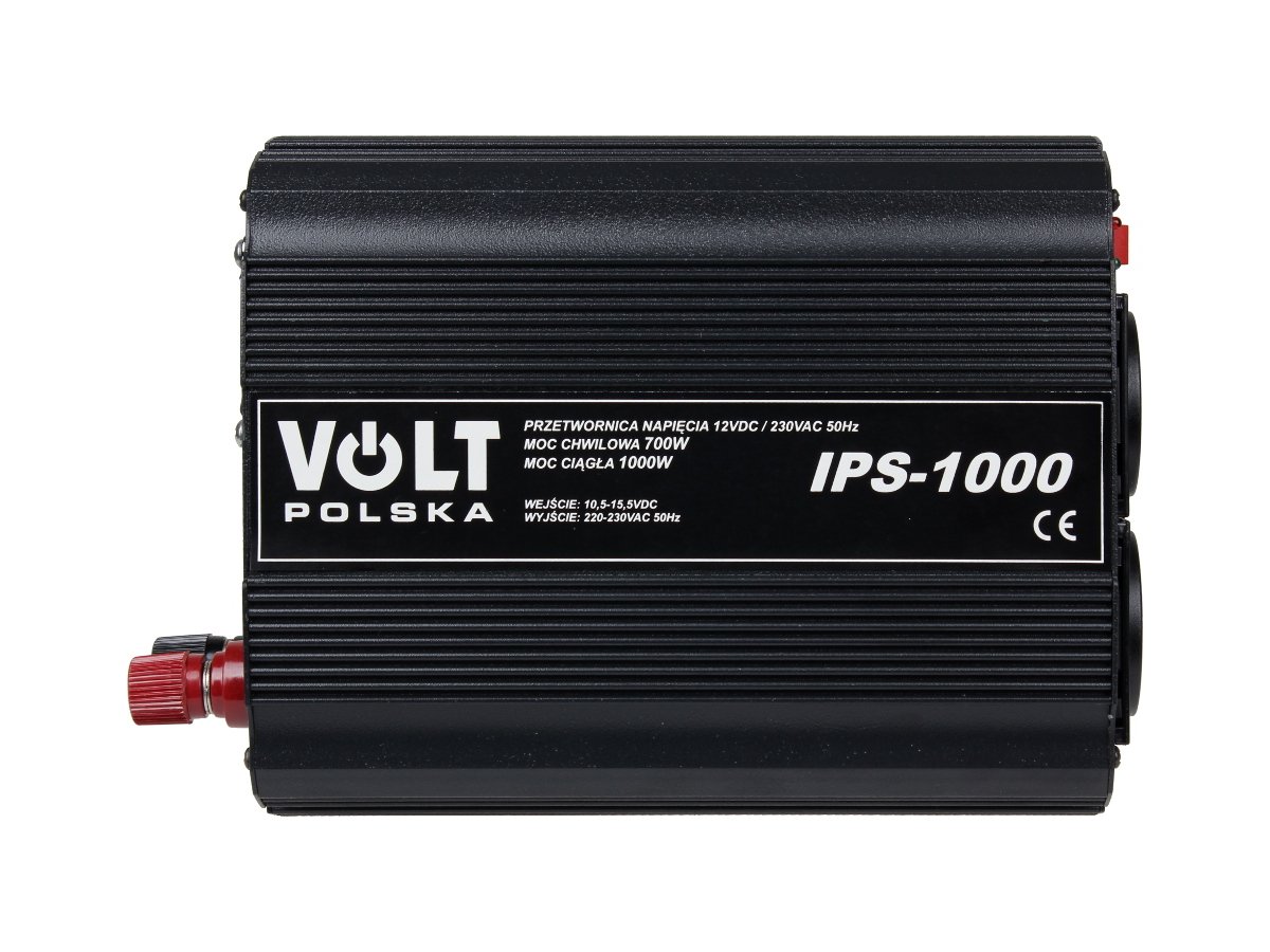 PRZETWORNICA VOLT POLSKA IPS-1000 12V / 230V 700/1000 W