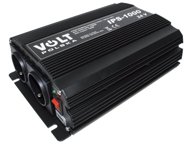 PRZETWORNICA VOLT POLSKA IPS-1000 24V / 230V 700/1000 W