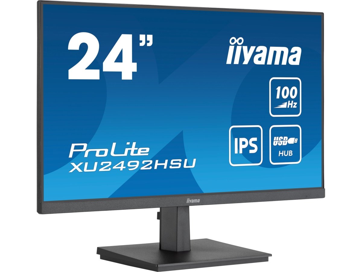 Monitor LED IIYAMA XU2492HSU-B6 24 cale Ultra Slim IPS USB