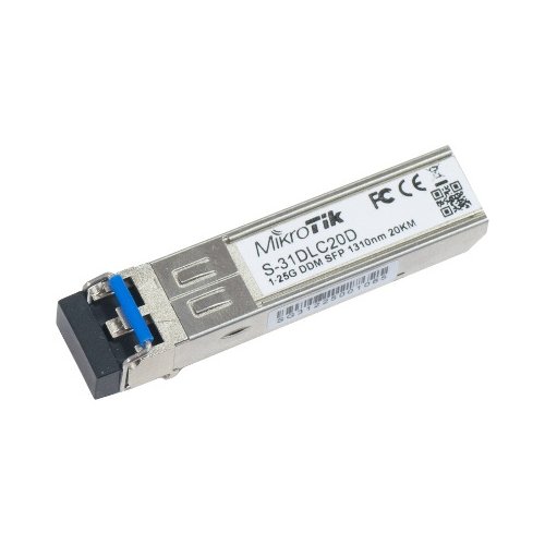 MODUŁ SFP MIKROTIK S-31DLC20D 1.25G SM 20km 1310nm