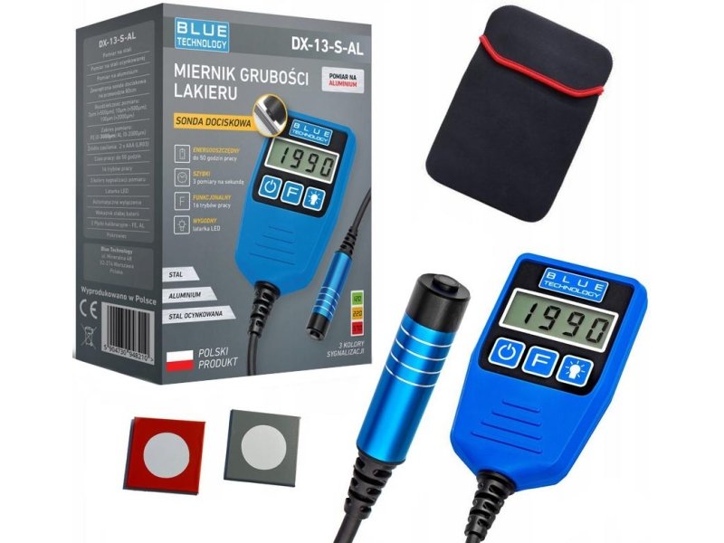 Miernik grubości lakieru Blue Technology DX-13-S-AL