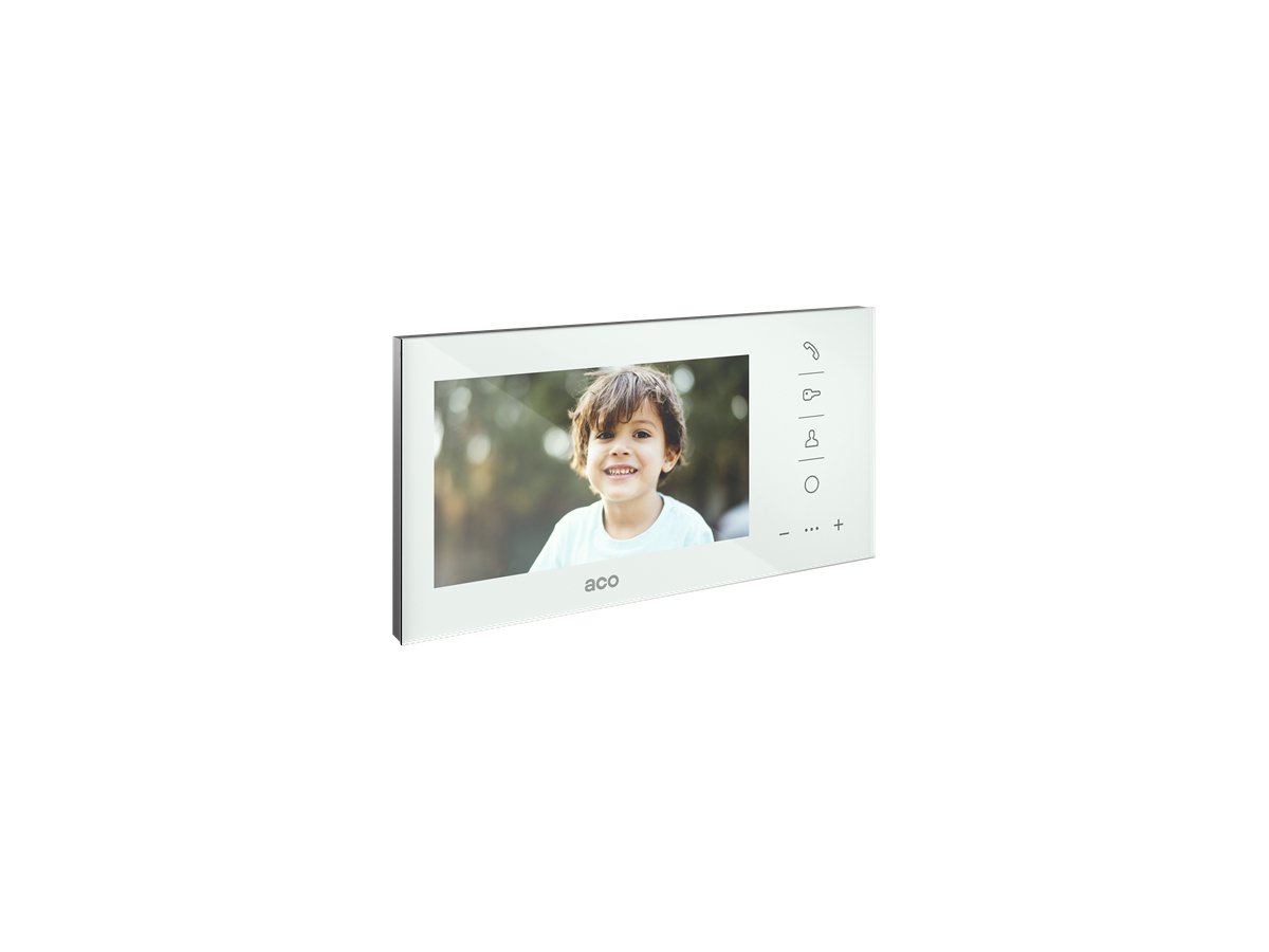 ACO GLASS-PRO-7 WH Monitor Familio COMO PRO 7 cali