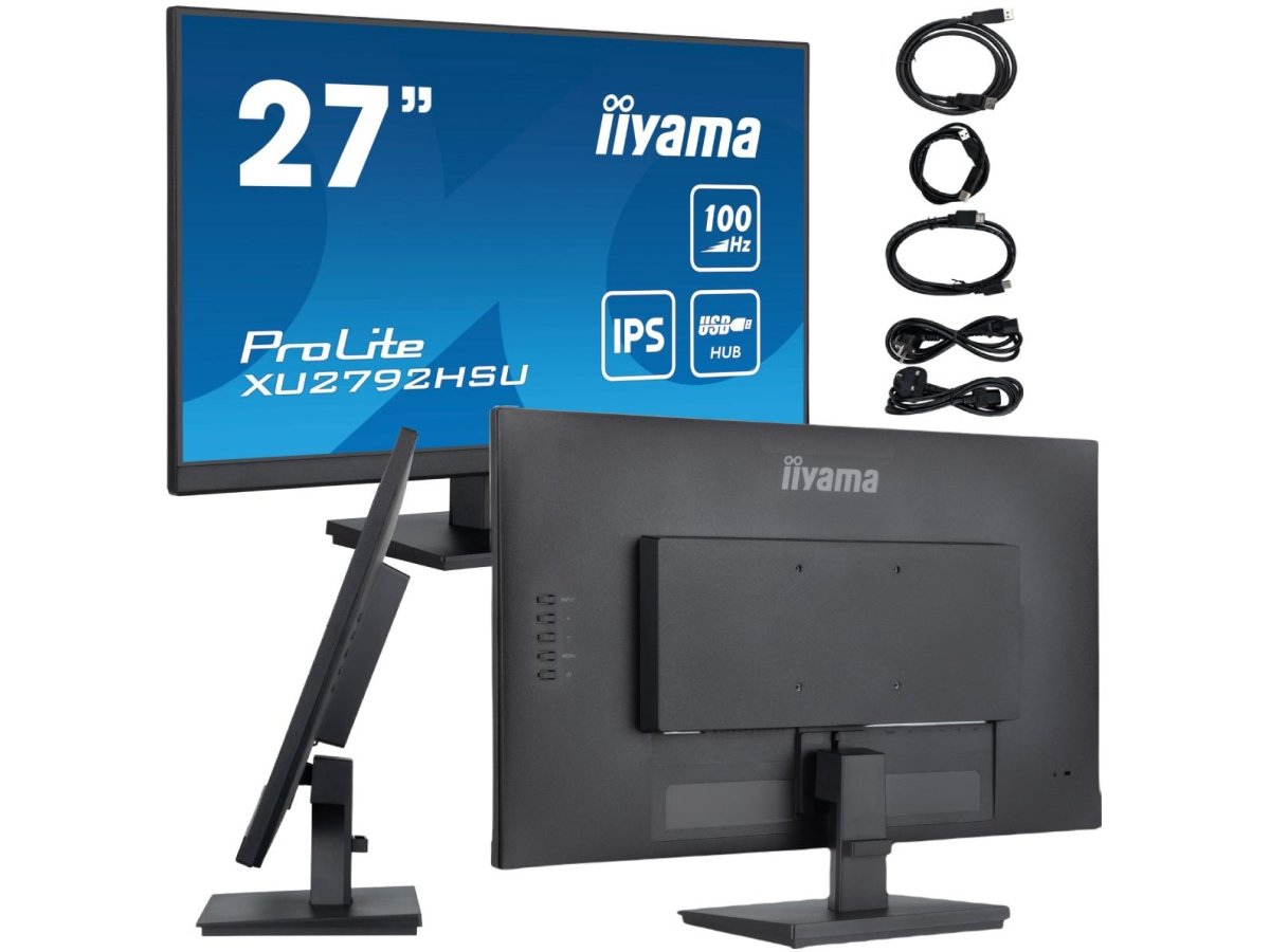 Monitor LED IIYAMA XU2792HSU-B6 27 cali Ultra Slim IPS USB