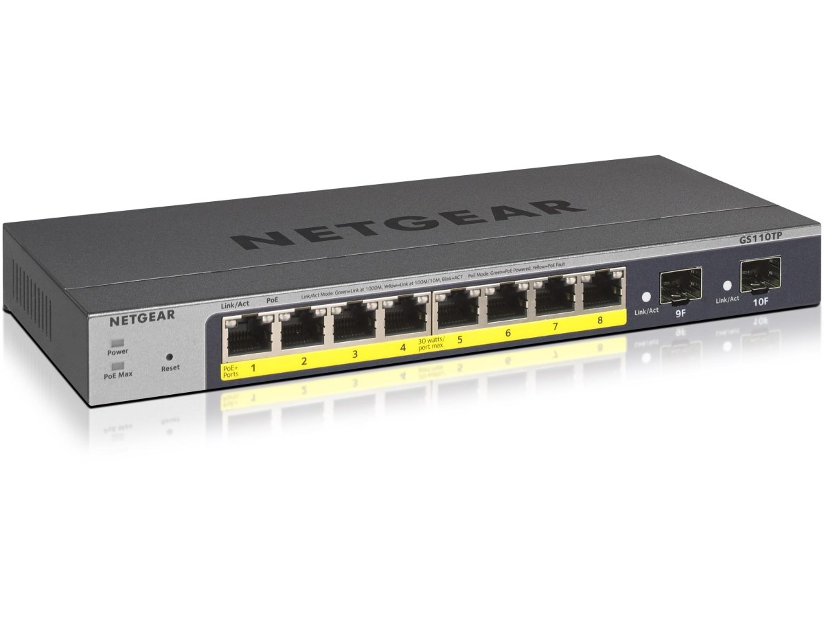 SWITCH NETGEAR GS110TP-300EUS