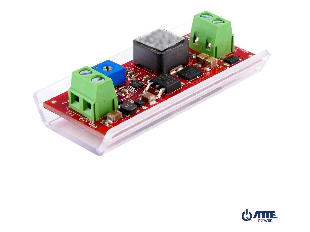 Przetwornica obniżająca napięcie z regulacją 3...12V ATTE ASDC-30-AD0-OF
