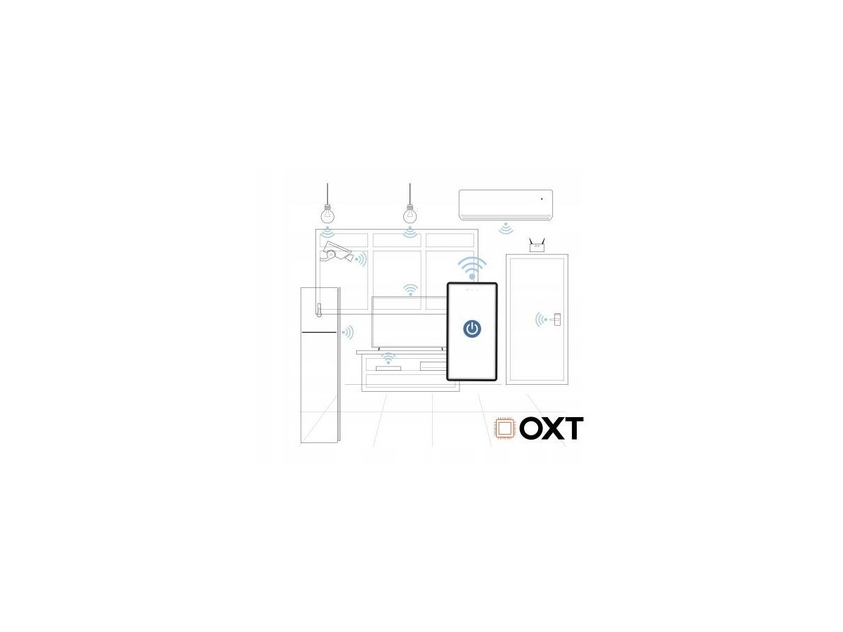 Moduł OXT przekaźnik 1 obw. pomiar 16A ZigBee TUYA