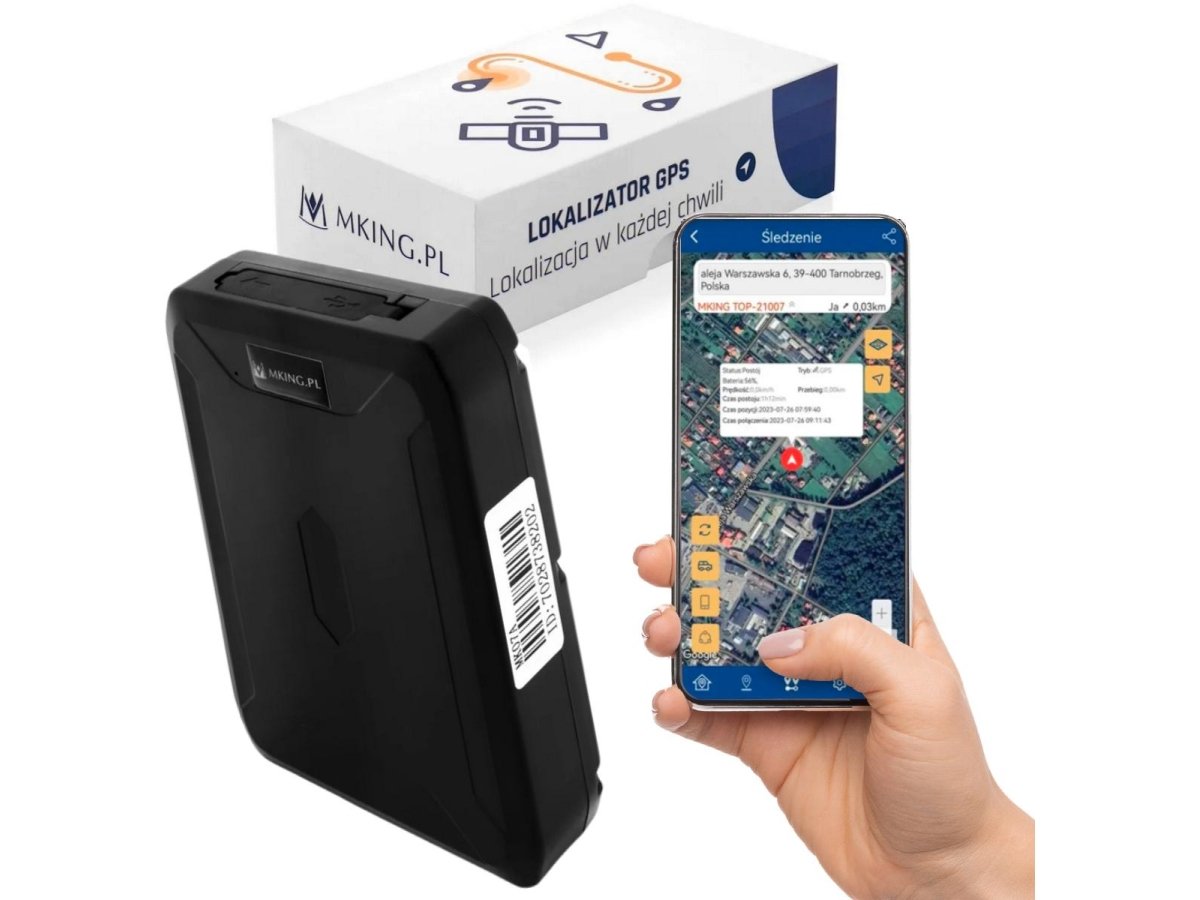 Lokalizator GPS Mking MK07A 120 dni Magnes Śledzenie Podsłuch