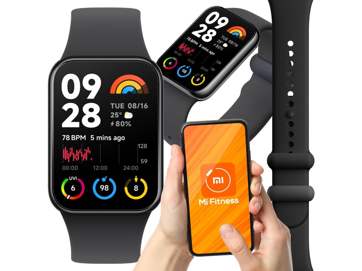 Smartband Xiaomi Smart Band 8 Pro czarny