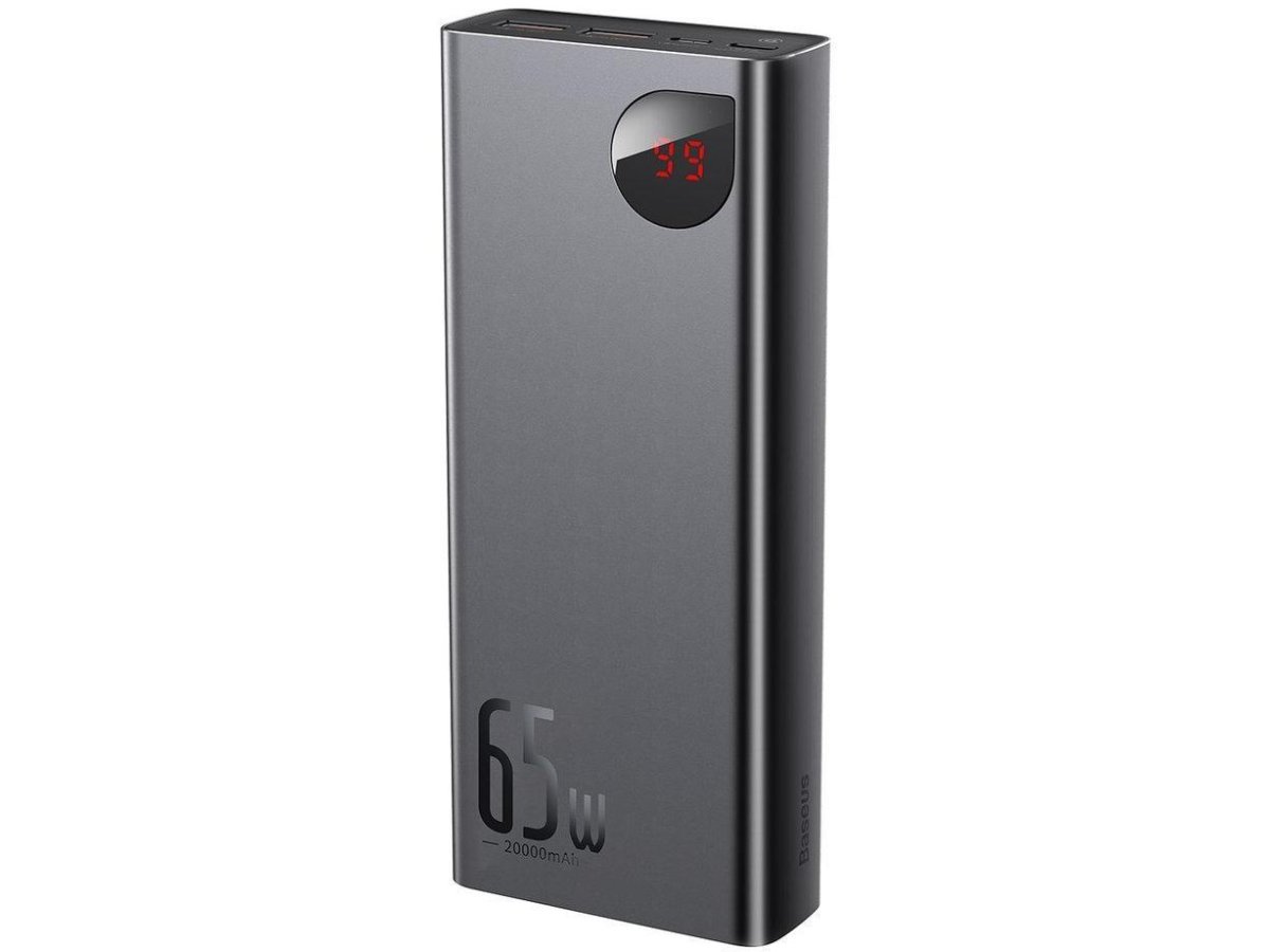 Powerbank Baseus Adaman Digital Display PPIMDA-D01 20000mAh 65W PD QC 3.0 2x USB-A 1x USB-C + KABEL