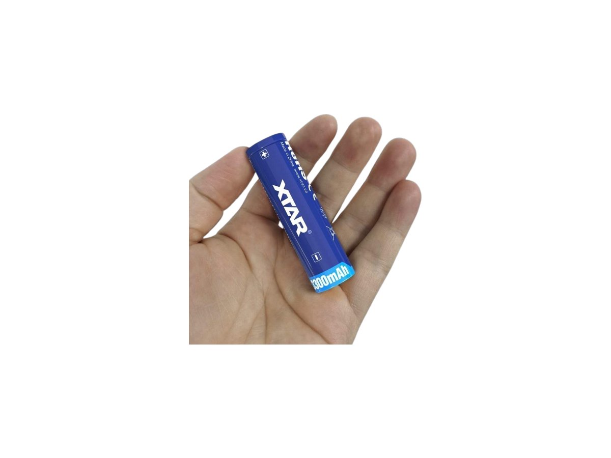 Akumulator 18650 Li-Ion 3,6V Xtar 3300mAh (1 szt.) z zabezpieczeniem