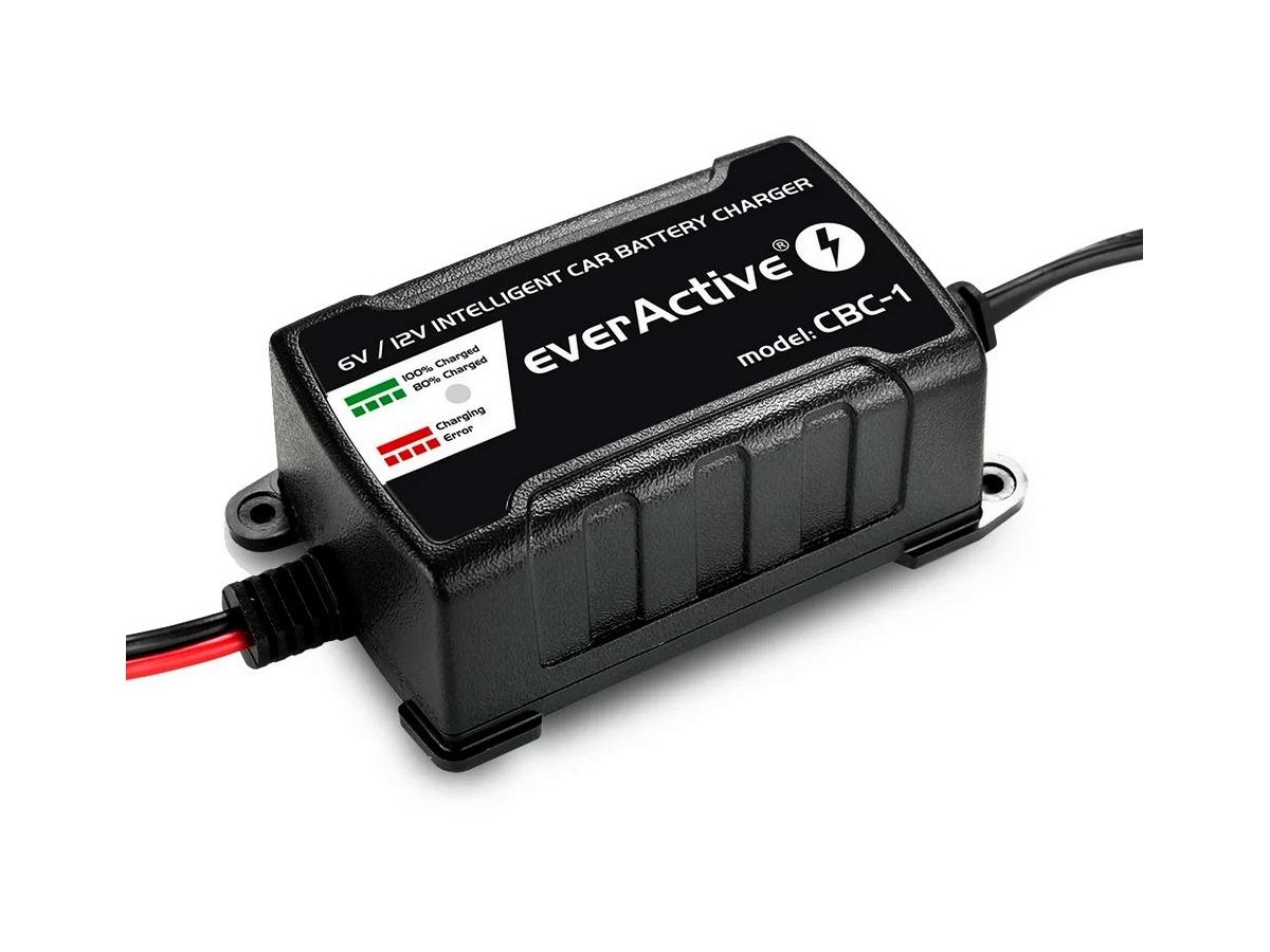 Ładowarka prostownik do akumulatorów 6V/12V everActive 14V/1A CBC-1