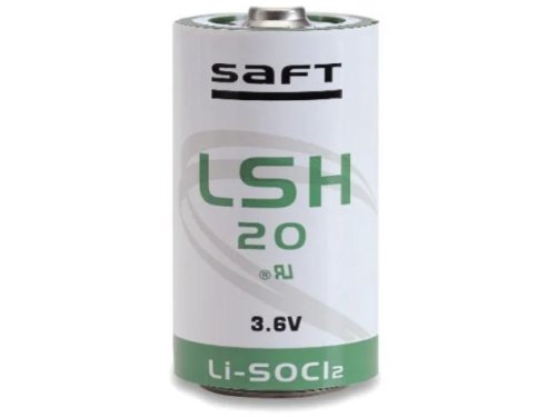 Bateria LSH20 D / R20 LiSOCl2 SAFT 3,6V 13000mAh (1 szt.)
