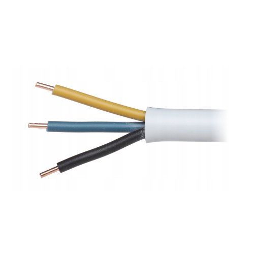 Przewód elektryczny drut okrągły YDY 450/750V 3x1,5mm2 50m MERCOR